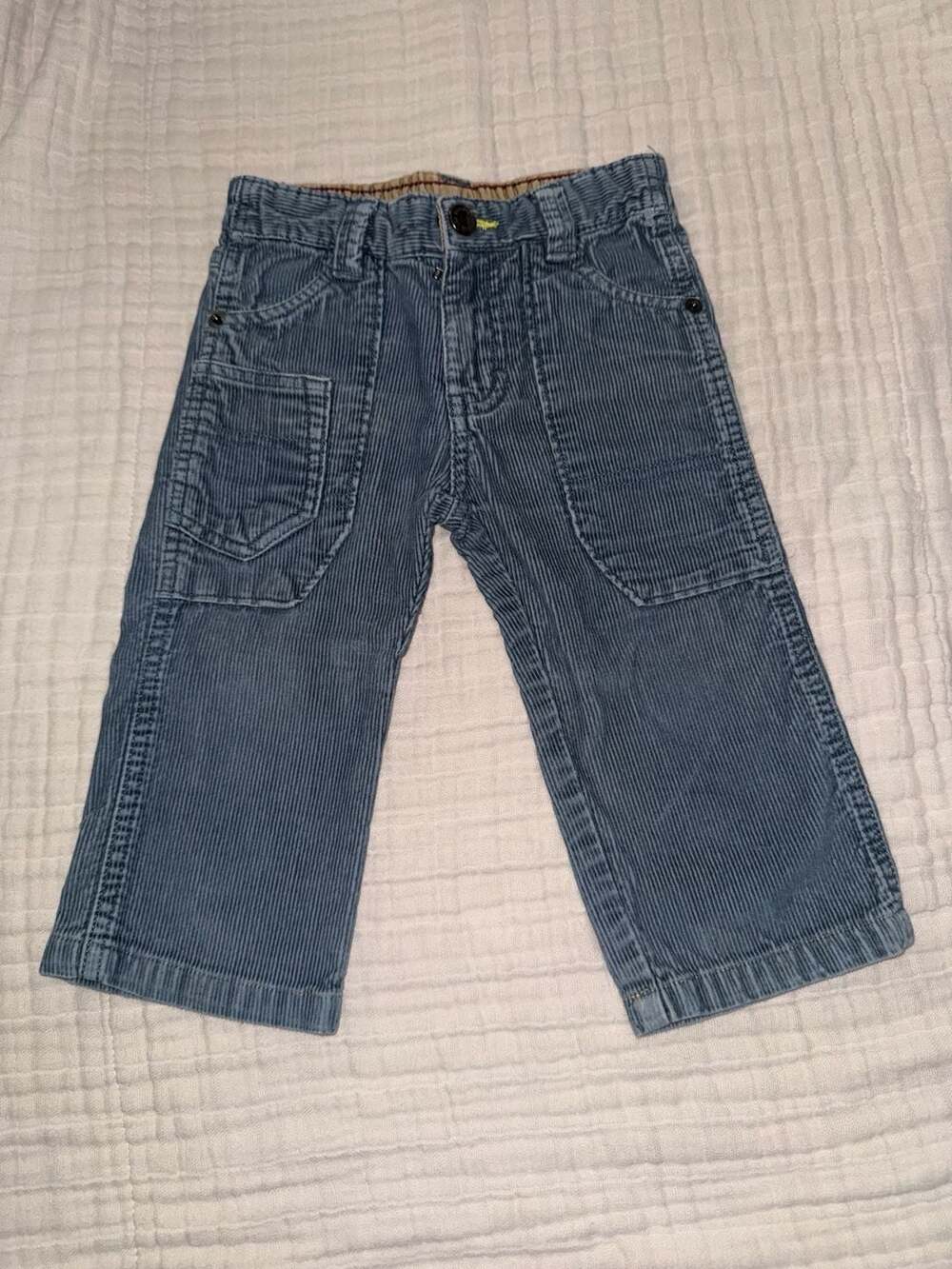 Genuine Kids from OshKosh Toddler Boys Blue Corduroy Pants Size 18M